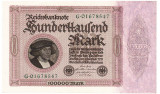 Germania 100 000 Mark 1923 Seria 01678547