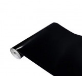 Folie neagra vitrostatica opaca pentru geam 60 x 300 cm, BZRSH, protectie UV, IPF