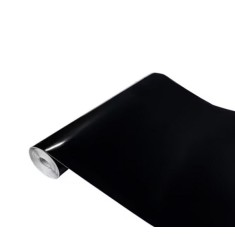 Folie neagra vitrostatica opaca pentru geam 60 x 300 cm, BZRSH, protectie UV