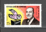 Senegal.1963 3 ani moarte F.Berger-filozof MS.45, Nestampilat