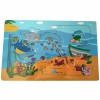 Puzzle lemn - Lumea subacvatica, 11 piese