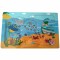 Puzzle lemn - Lumea subacvatica, 11 piese