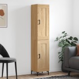 vidaXL Dulap &icirc;nalt, stejar sonoma, 34,5x34x180 cm, lemn prelucrat