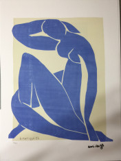 HENRI MATISSE Litografie cm 50x70 editia 1995 foto