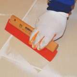 Spatula profesionala Dekor, pt. finisat si curatat rosturi, maner lemn, 250 x 50 mm