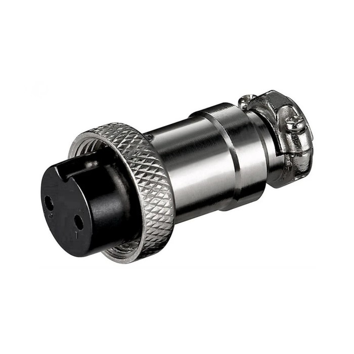 Conector 2p mama metal fir