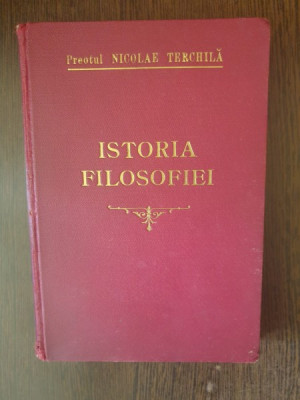 Preotul Nicolae Terchila - Istoria Filosofiei foto