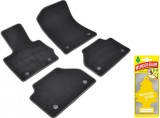 Covorase auto din mocheta Umbrella pentru BMW X4 [F26] (2014-2018) + Odorizant Auto Bradut Wunder-Baum Vanillaroma