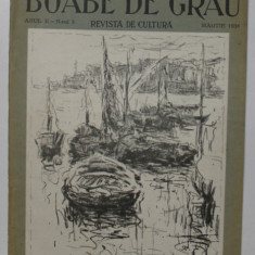 BOABE DE GRAU. REVISTA DE CULTURA, ANUL II, NR. 3, MARTIE 1931