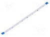 Banda FFC, 8 pini, lungime 127mm, seria FFC5-TIN, GCT - 05-08-A-0127-A-4-06-4-T