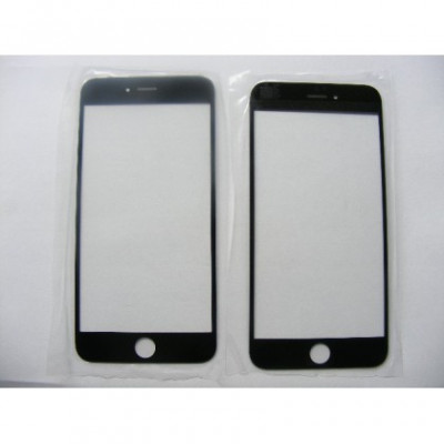 Carcasa (Sticla) Geam Apple iPhone 6 Plus 5,5inch Negru Orig China foto