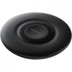 Wireless Charger Stand Samsung Fast Charge Black foto