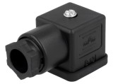 Conector cu valvă mufă A 18mm mamă PIN 4 pe cablu
