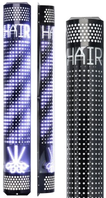 Lampa iluminata Barber Pole pentru Barber Shop foto