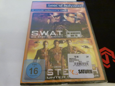 swat, stealth, 2 dvd foto