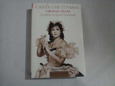 CANTA CHE TI PASSA - VIRGINIA ZEANI - (autograf si dedicatie) foto