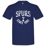 Tottenham Hotspur tricou de bărbați Crest navy - S