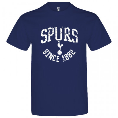 Tottenham Hotspur tricou de bărbați Crest navy - S foto