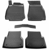 Covorase Cauciuc Premium Stil Tavita Audi A7 2018-2024, Negru, Fara Miros, Acoperire Integrala