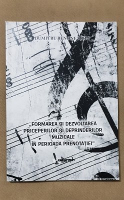 Formarea și dezvoltarea deprinderilor muzicale &amp;icirc;n perioada prenotației -D. Siriu foto