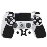 Cumpara ieftin Folie Skin Compatibila cu Controller Sony Playstation 4 - ApcGsm Wraps Leather Black, Negru, Oem