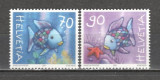 Elvetia.2001 Ilustratie cu pesti SH.147, Nestampilat