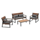 Cumpara ieftin Set de mobilier de grădină Texas cu 4 locuri