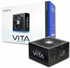 SURSA Chieftec &amp;quot;VITA&amp;quot;, 750W, certificare 80 Plus Bronze, non-modular, fan 120mm, negru, &amp;quot;BPX-750-S&amp;quot; (timbru verde 2 lei) foto