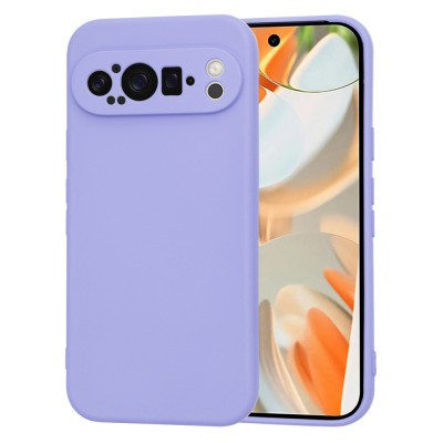 Husa silicon Google Pixel 9 Pro Techsuit SoftFlex, violet foto