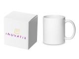 Cana alba personalizata Love si imagine cu pasari, INOVATIX&reg;. 330ml, Oem