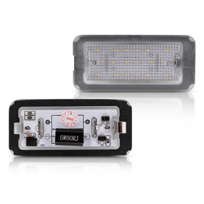 Set 2 Lampi numar LED Fiat 500, 500C 2009-2015 model European - V-034401 foto