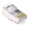 Mufa RJ45 8P8C CAT6E FTP ecranata PASS THROUGH EMTEX EMT-PR6-FTP