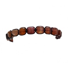 Bratara cu snur ajustabil, Brown Stone, A4B134