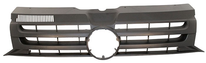 Grila radiator Vw Transporter/ Multivan (T5), 10.2009-2015, Negru, 7E08536539B9