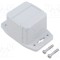 Carcasă universală HAMMOND 1555 50x52x40mm cu lame de fixare IP68 policarbonat gri deschis
