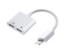 Cablu adaptor compatibil Iphone Lightning, Active, Spliter 2 in 1, mufa dual Lightning 8 pini, Cupru