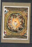 Eq. Guinea 1974 Painting, Religion, imperf. sheet, used I.045, Stampilat