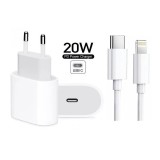 Incarcator Rapid Universal Usb C 20W + Cablu Lightning