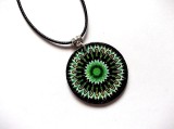 Colier lemn cu mandala 45967