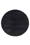 Cumpara ieftin Covor rotund Diamond Cut Antracit 120x120 cm