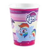 Set 8 pahare petrecere My Little Pony, 250 ml