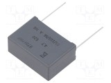 Condensator KEMET R71 4,7&micro;F 200V AC 520V DC THT polipropilenă