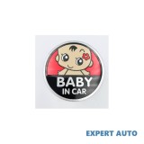 Abtibild baby in car fundal rosu -forma in relief cod:ts-121 Alta marca Alt model #7