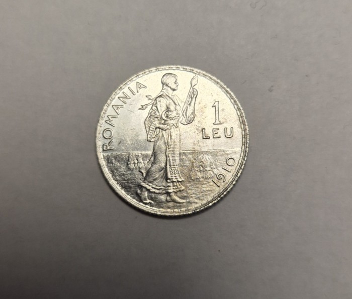 1 leu 1910 UNC