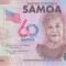 Bancnota Samoa 60 Tala 2023 - PNew UNC ( comemorativa )