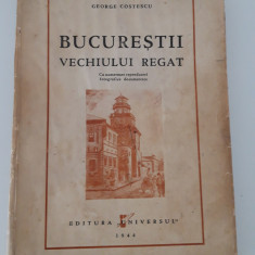 Carte veche George Costescu Bucurestii vechiului regat