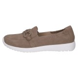 Mocasini dama, din piele naturala, Caprice, 9-24708-42-338, capuccino