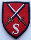M.126 GERMANIA EMBLEMA ECUSON PATCH MILITAR BUNDESWEHR ARTILLERIESCHULE