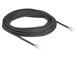 Cablu telefon DELOCK 90620 5m negru 30AWG conexiune 1:1