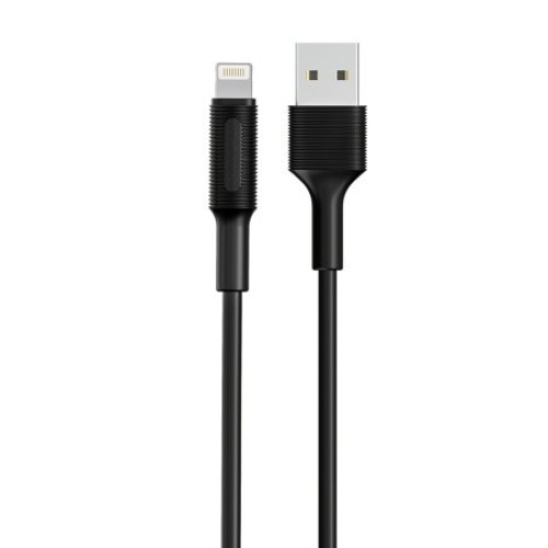 Cablu de date/incarcare, Borofone, Lightning, 1m, Negru